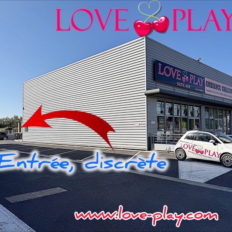 entrée discrète sexshop love play